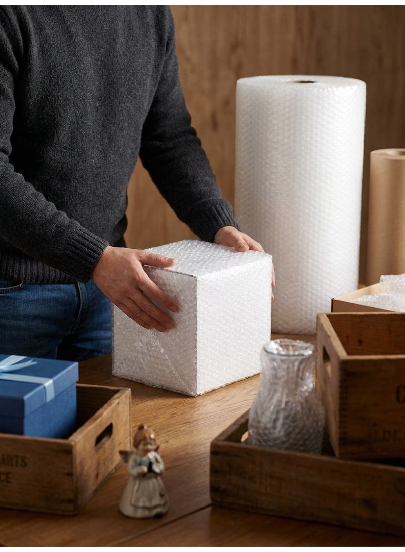 Living Heavy Duty Bubble Wrap Roll for Shipping and Packing Fragile Items | Shock-Absorbing Cushioning Bubble Roll for Moving and Glass Protection - Image 3