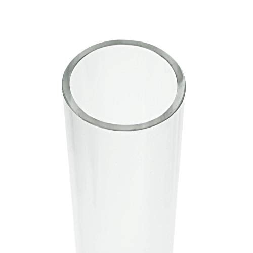 SourceOne Source One Deluxe Clear Acrylic Tube 2 Inches Thick (24 Inch, 2 Inch Wide) - Image 1