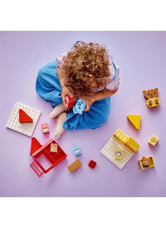 LEGO Duplo My First Daily Routines Eating And Bedtime 10414 Learning And Education Toys Set Building Blocks Toy For Toddlers 28 Pieces  - Image 4