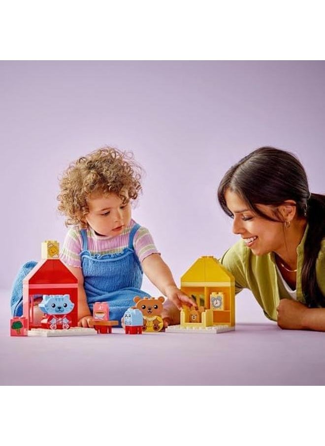 LEGO Duplo My First Daily Routines Eating And Bedtime 10414 Learning And Education Toys Set Building Blocks Toy For Toddlers 28 Pieces  - Image 3
