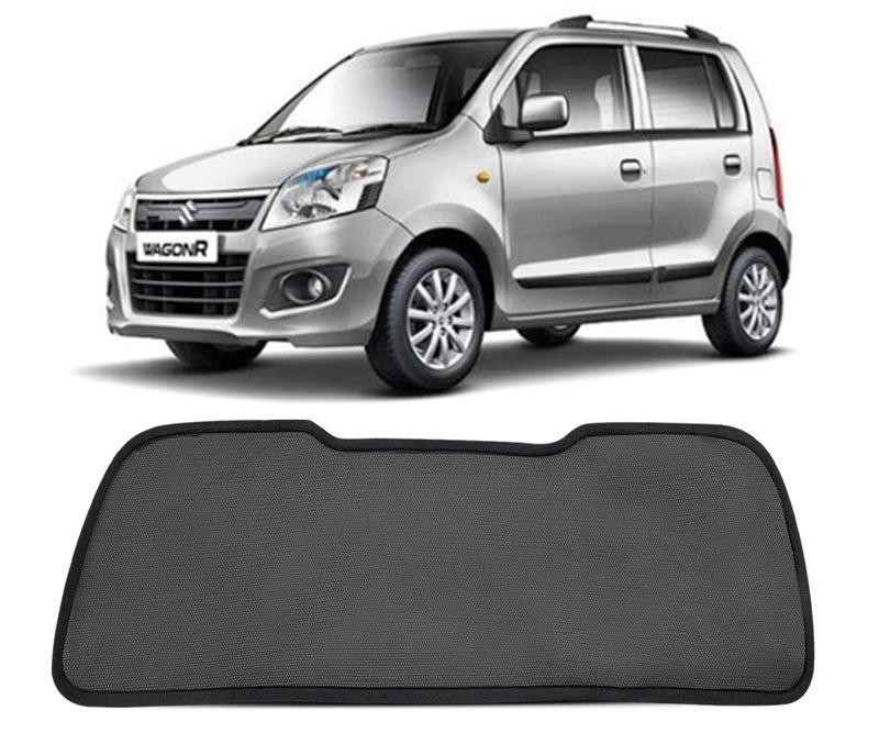 Autofact Dicky Curtain for Maruti Wagonr 2010-2018 | Custom Fit Rear Windshield Sunshade | UV & Heat Protection | Foldable Mesh | Privacy & Cooling Car Accessory - Image 1