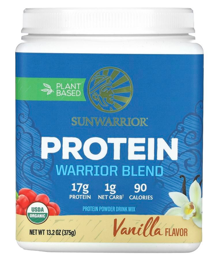 Sunwarrior Warrior Blend Protein Vanilla 13.2 oz (375 g)