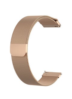 Replacement Milanese Band For Smartwatch Rose Gold