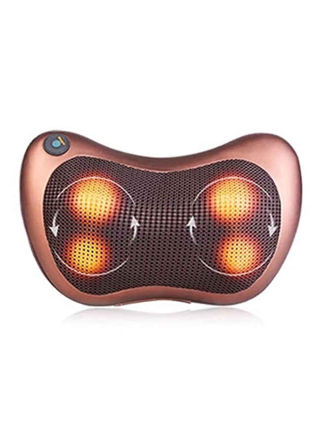 Loquat Back Massager with Heat, Shiatsu Back and Neck Massager with Deep Tissue Kneading, Electric Back Massage Pillow for Back, Neck, Shoulders, Legs, Foot, Body Muscle Pain Relief, Use at Home, Car, Office - Image 1