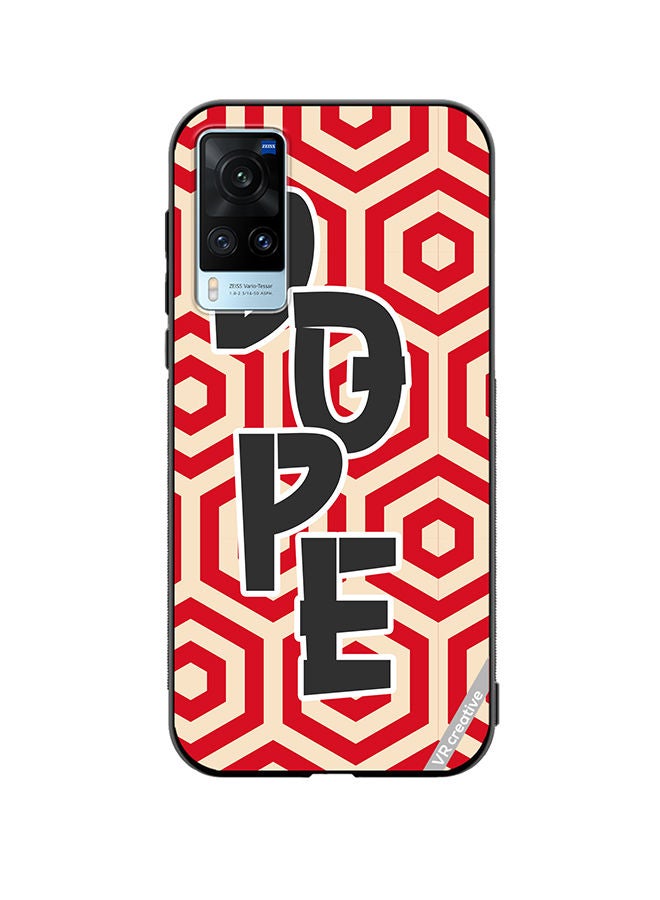 VR CREATIVE Protective Case Cover For Vivo X60 Dope Design Multicolour - Image 1