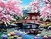 Springbok Haru in Japan 1000 Piece Jigsaw Puzzle for Adults Cherry Blossom Garden Unique Cut Pieces Made in USA - Image 2