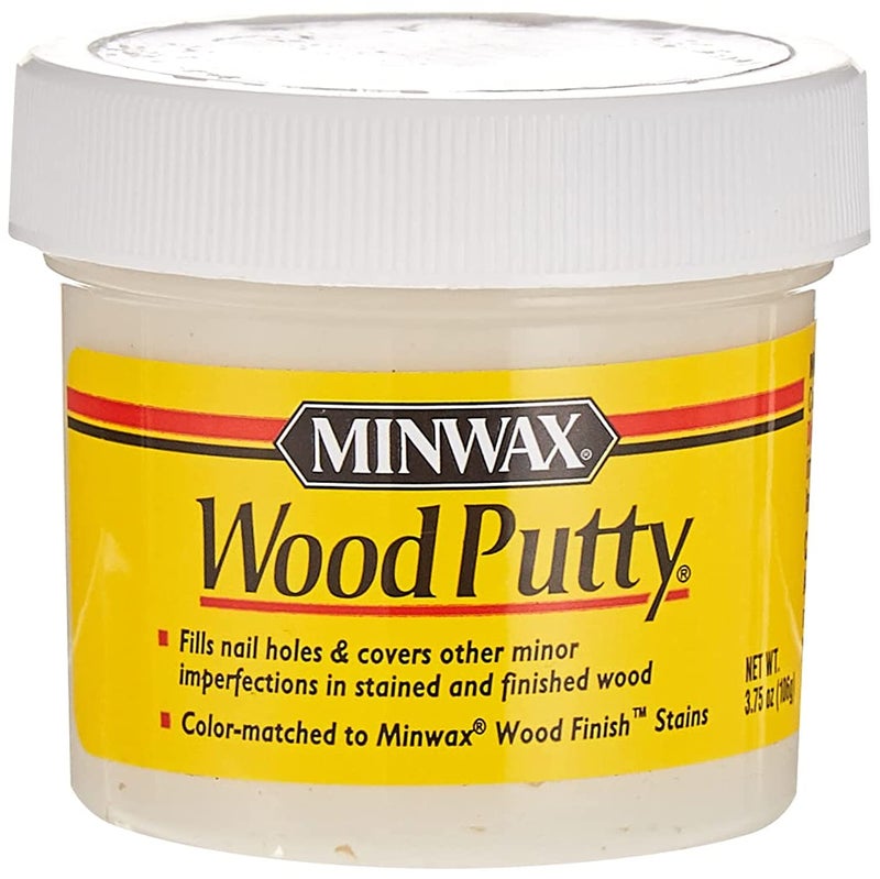 Minwax Wood Putty, White, 3.75 oz. - Image 1