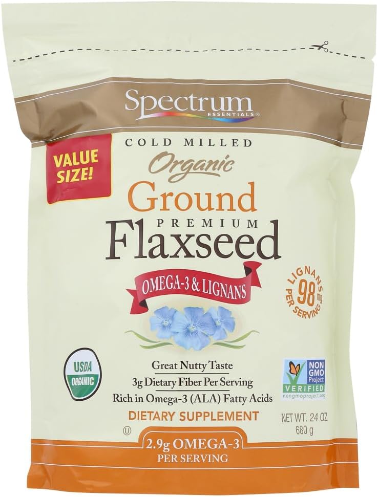 Spectrum Essentials Organic Ground Flaxseed - Image 1