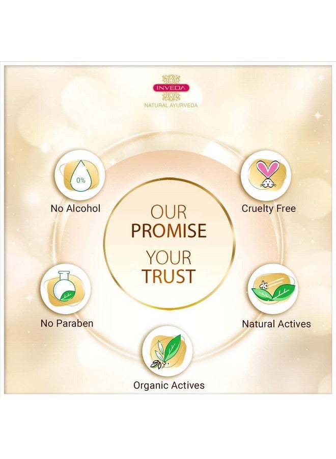 Inveda Brightening Cream with Purifying Lemon and Turmeric, Helps to Reduce Dark Spots, Gives Fair, Healthy and Even Tone Skin, 50ml - Image 5