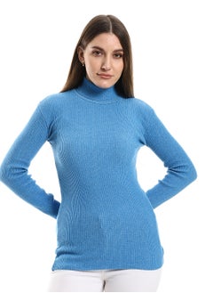 Caesar Womens High Neck Wool Shirt  - Image 1