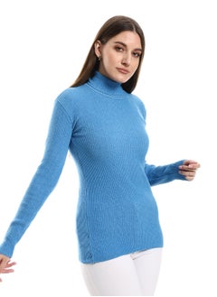 Caesar Womens High Neck Wool Shirt  - Image 2