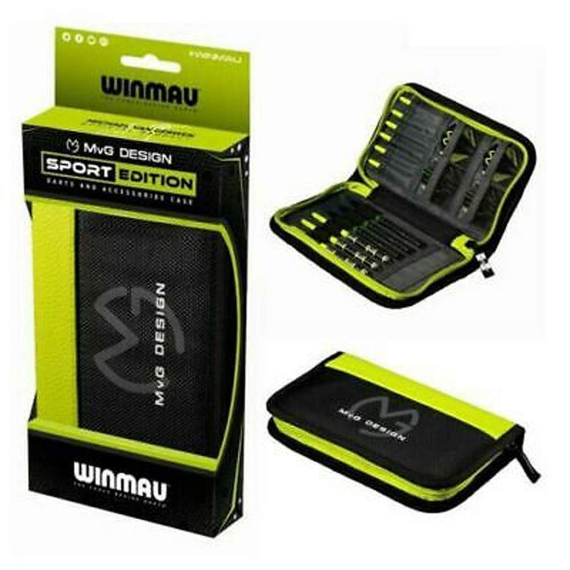 Winmau MvG Design Dart Case, Michael van Gerwen, Slimline,11 Compartments, Sports Edition - Image 5