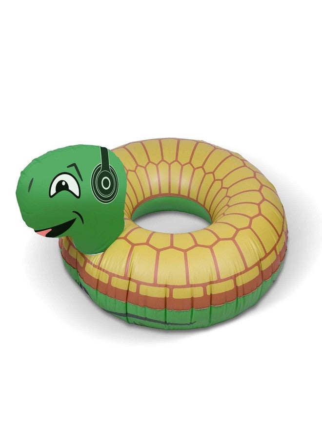GoFloats Rockin Turtle Party Tube Inflatable Raft - Fun Pool Float for Adults and Kids - Image 4