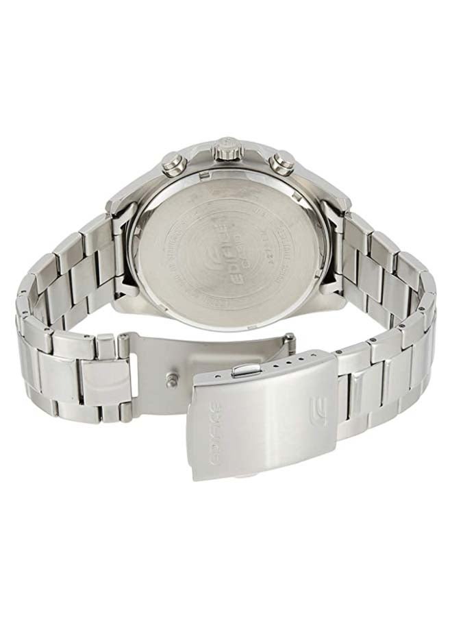 كاسيو ساعة يد إديفيس كرونوغراف طراز EFV-550D-7AVUDF - قياس 53 مم - لون فضي رجال - Image 5
