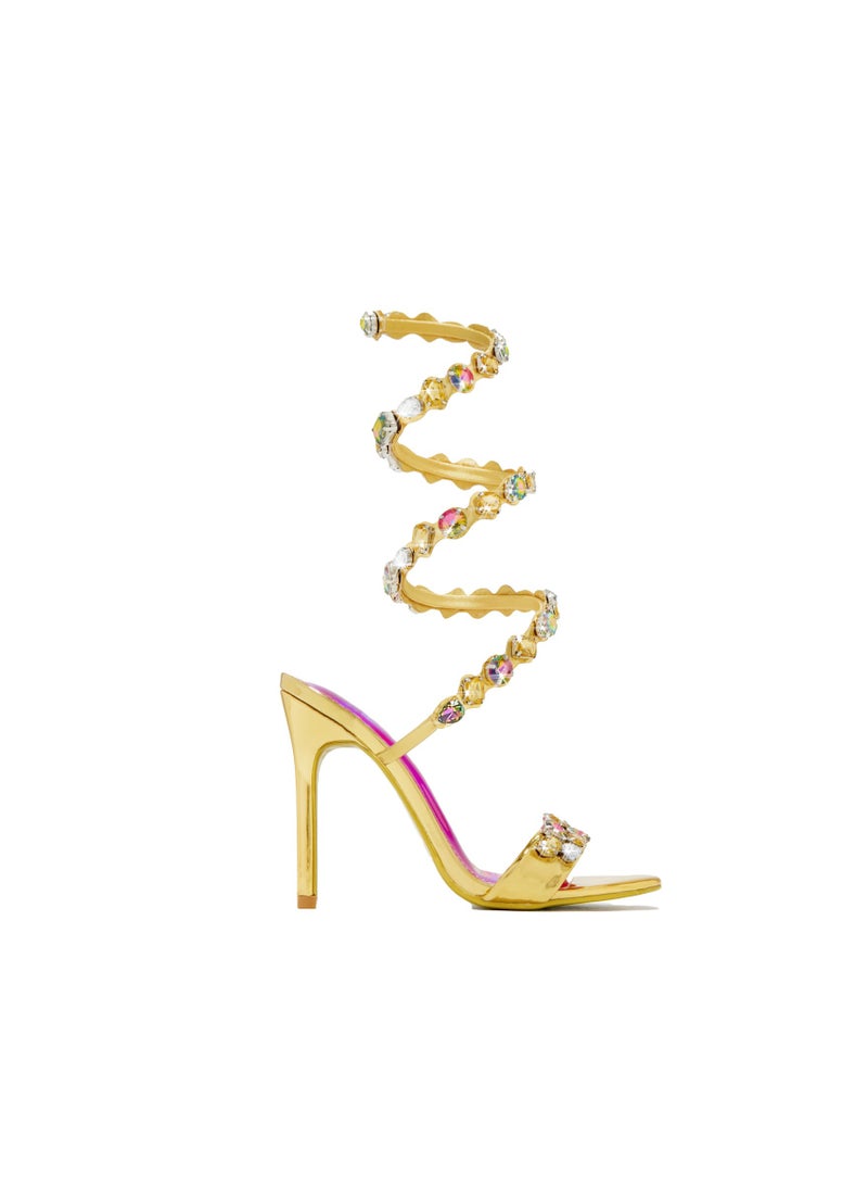 KUYING New Water Diamond Open Toe Sandals  - Image 1