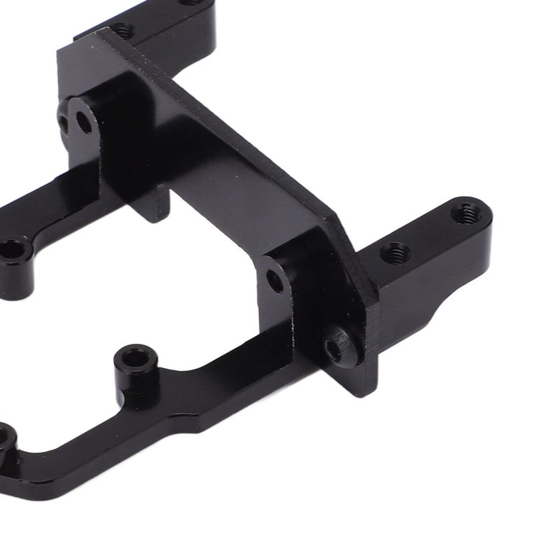Aluminum Alloy Steering Servo Mount Black For 1 10 RC Crawler Axial SCX10 II - Image 4