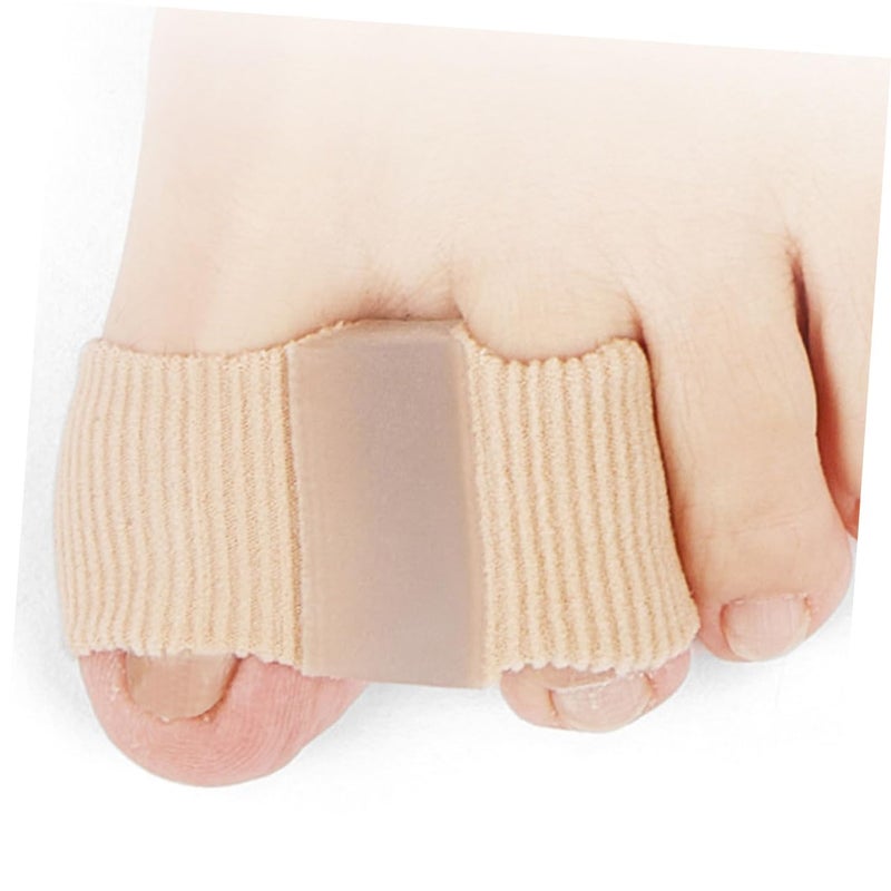 12pcs Women’s Skin Color Toe Separators Overlapping Toe Pads Bunion Corrector Reusable Washable for Foot Relief and Nail Art Care - Image 5