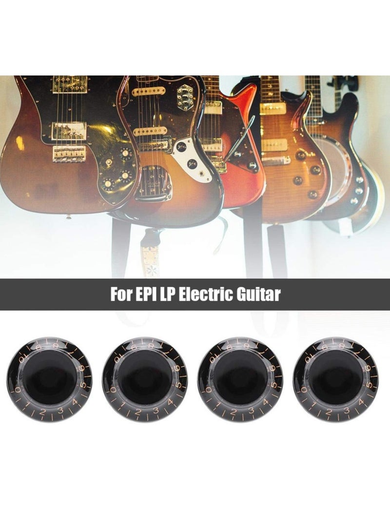 SOLARAE 4PCS Electric Guitar Knobs Potentiometer knob Volume Tone Control Knobs Bass Volume Tone Knob Accessory Parts for Electric Guitar - Image 4