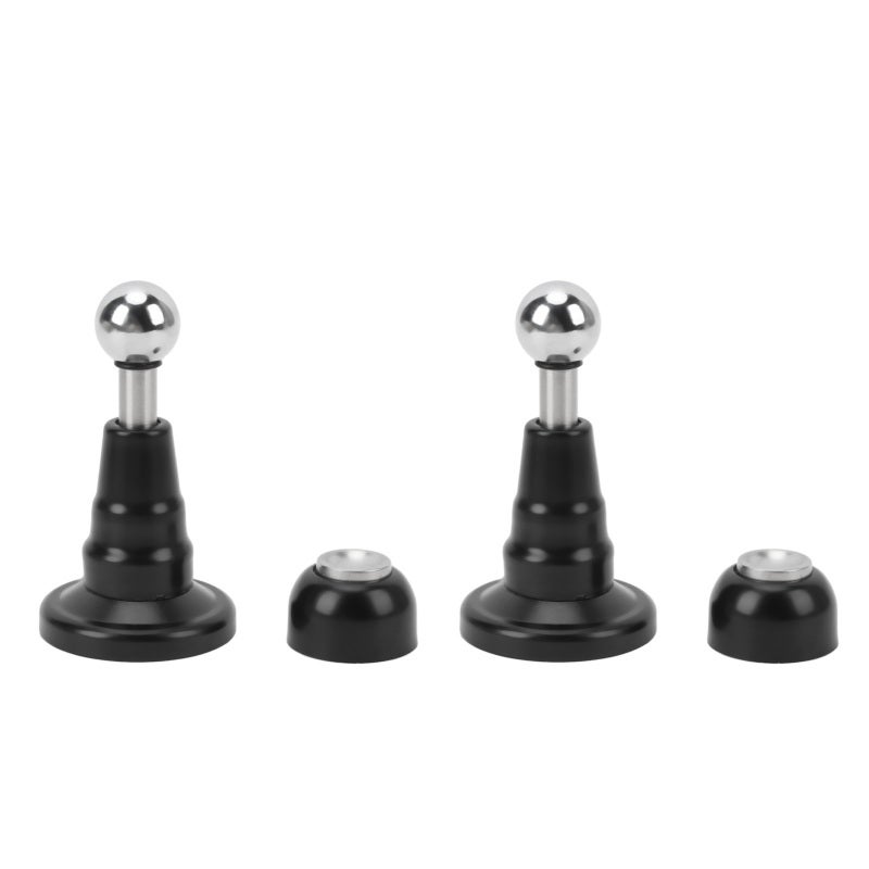 RV Door Holder: Black Stainless Steel Hydraulic Spring Door Stopper - Shock Absorbent Quiet Operation RV Accessory for RVs Campers Motorhome Trailers - Image 3