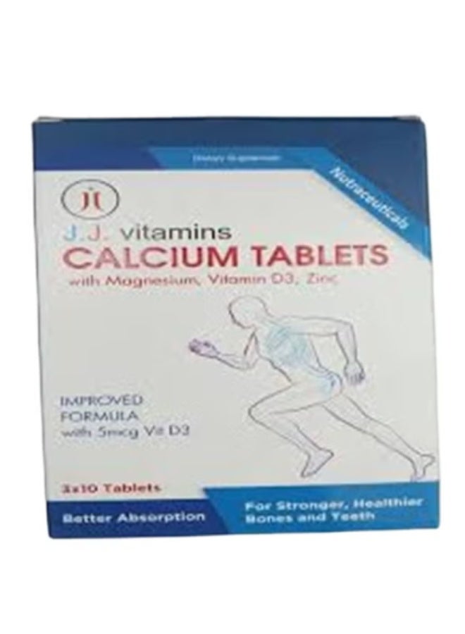 Vitamins Calcium Tablets 30’s