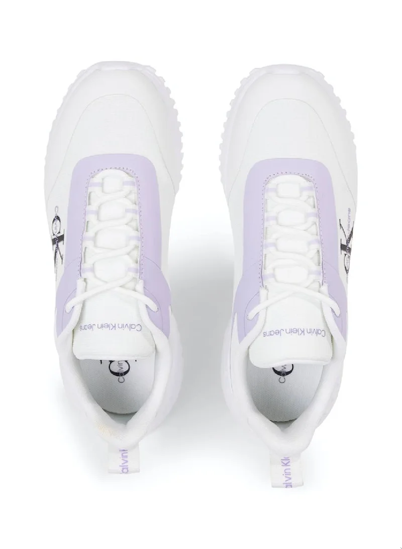 Calvin Klein Jeans Eva Low Lace Mix Runner Sneakers