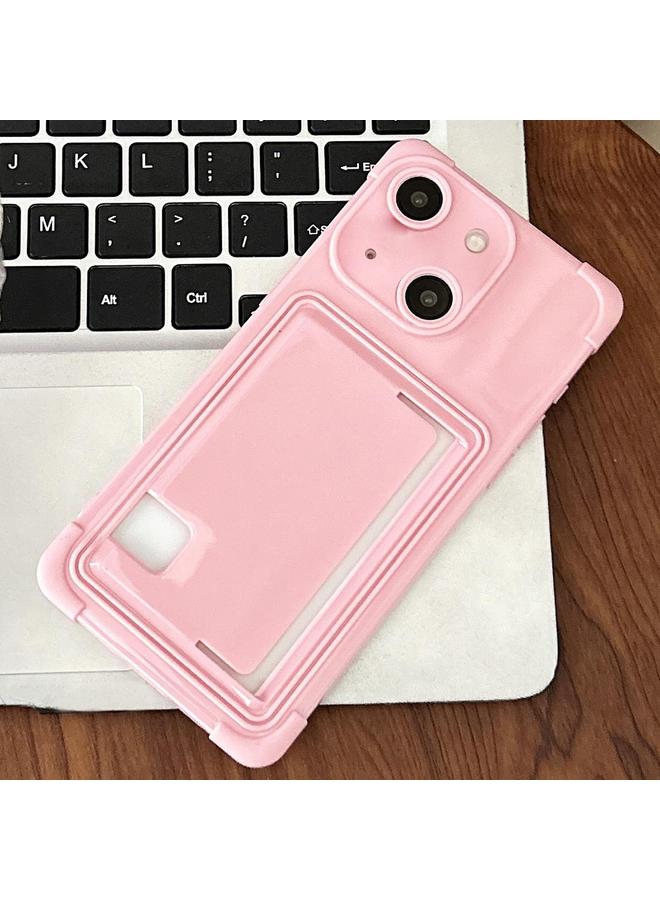 erorex Case For iPhone 13 Macaron Color Side Card Slot TPU Phone Case - Image 1