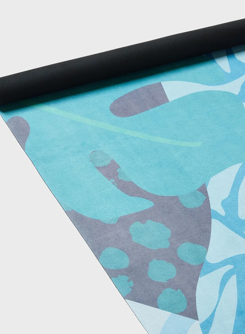prickly_pear Lush Lagoon' Travel Yoga Mat