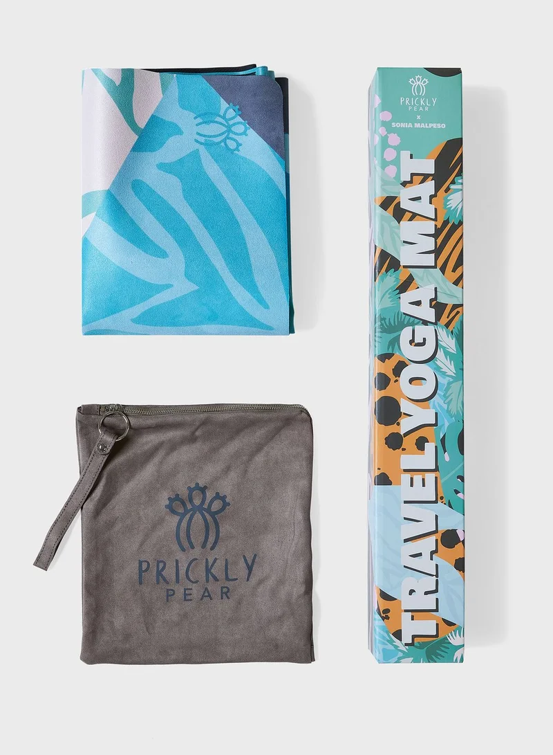 prickly_pear Lush Lagoon' Travel Yoga Mat