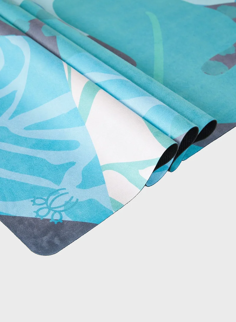 prickly_pear Lush Lagoon' Travel Yoga Mat