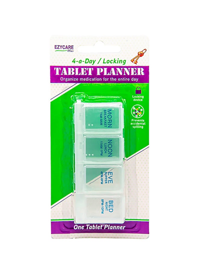 EzyCare Ezy Dose 4-A-Day Daily Pill Reminder 67800