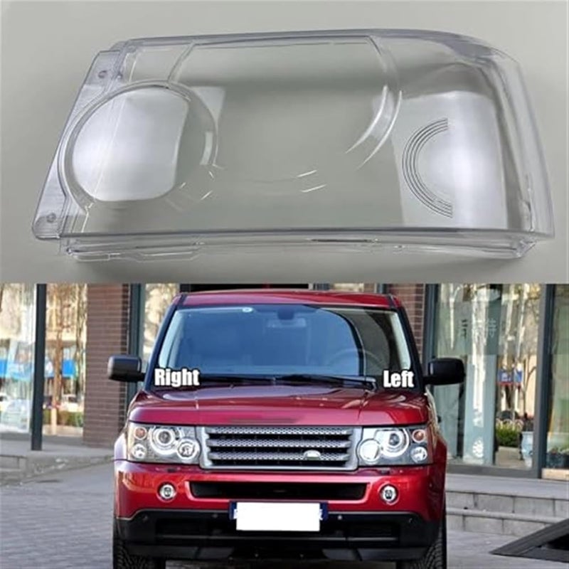 Wivplex Front Headlight Cover for Range Rover Sport 2005-2009 - Image 2