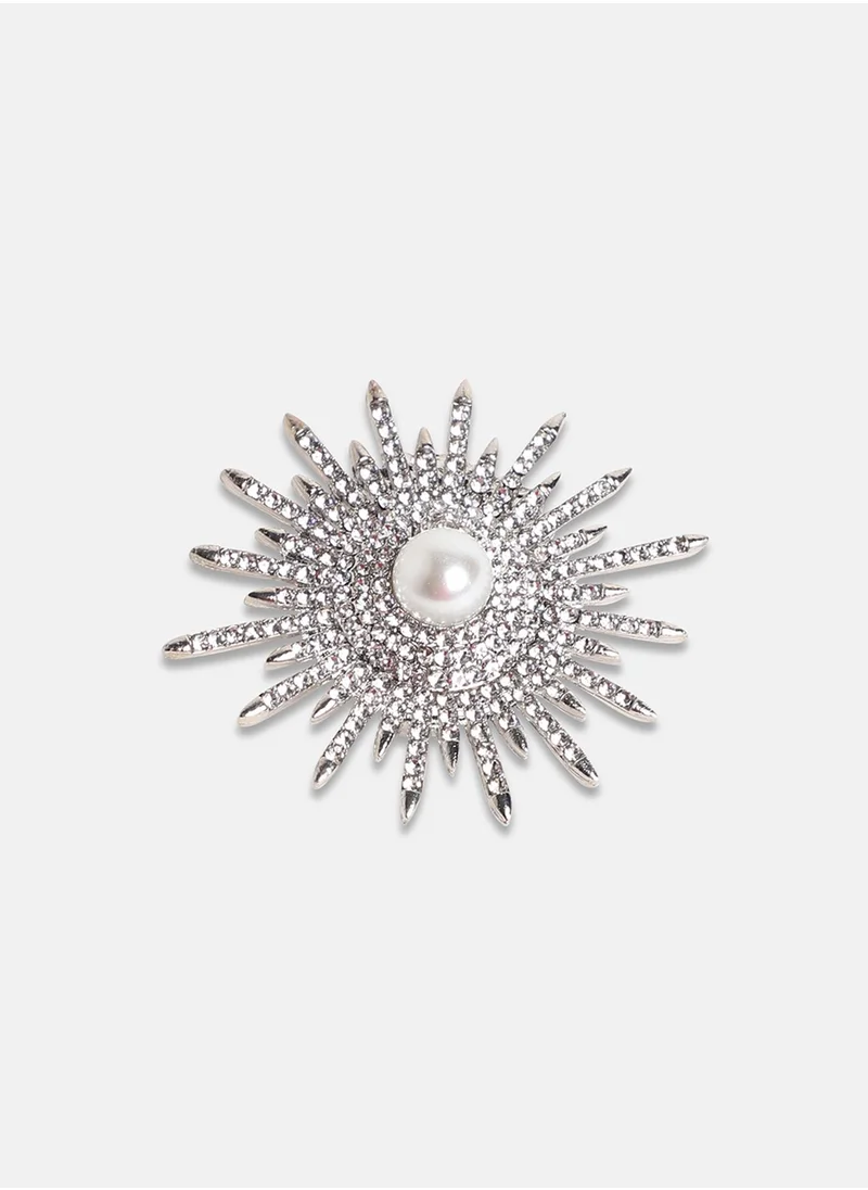 SOHI Celestrial Statement Brooch