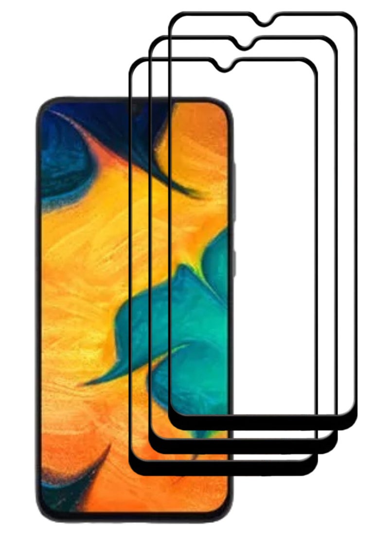 ACLIX 3 Pieces Antistatic ESD Dustproof Premium Quality High Definition Tempered Glass Screen Protector Designed For Samsung Galaxy A30 - Image 1