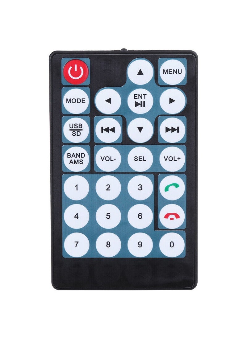 Generic - Car LCD Player 7" Touch Screen Display, Full HD Video Audio Player with Android/iOS Mirror Link, FM, USB, SD, and Remote Control - Image 1