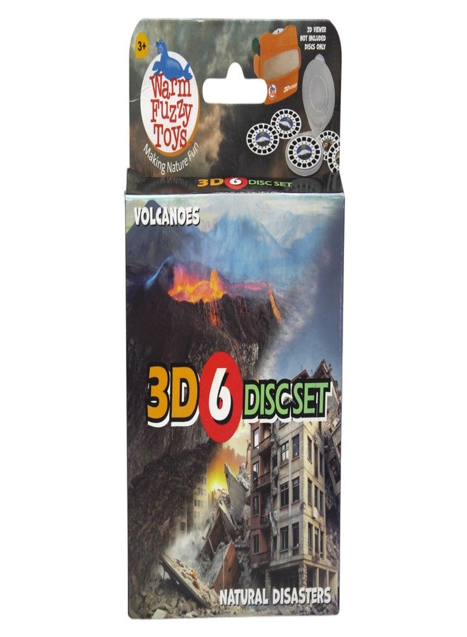 WARM FUZZY Toys Volcanoes and Natural Disasters Reels for Viewfinder - Viewfinder Reels for Kids & Adults, Classic Toys, 3D Reel, Retro Toys, Contains 6 Slides with 42 High Definition 3D Images - Image 2