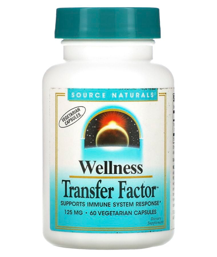 Wellness Transfer Factor 125 mg 60 Vegetarian Capsules
