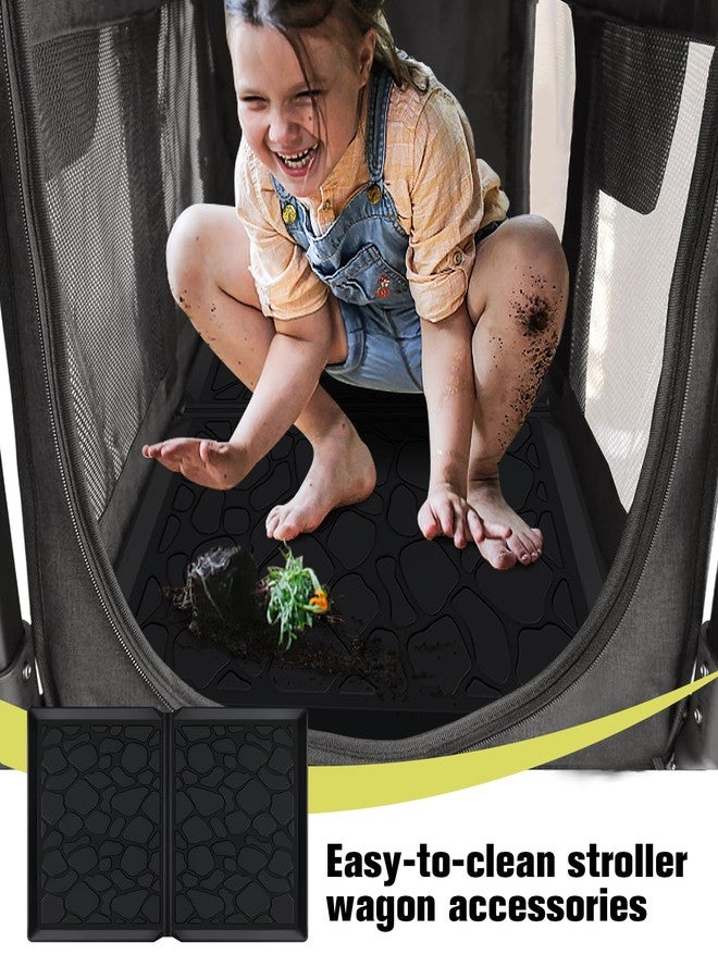 VOONKE All Weather Mat for Wonderfold Wagon, Foldable Wagon Accessories made of Silicone, Protects the car from Sand, Dust and Water, Easy to Clean for Wonderfold (W2 models)30.3*16*0.78in（black） - Image 3