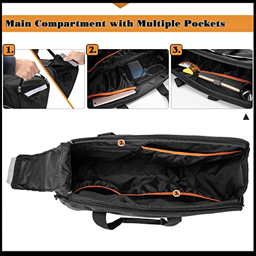 HODRANT Saddlebag Liners Bag, Travel Motorcycle Saddlebag Organizer Compatible with Harley Davidson 1993-2022 Touring Road Glide/Street Glide/Electra Glide/Road King Hard Saddlebag, 1 Bag Only - Image 3