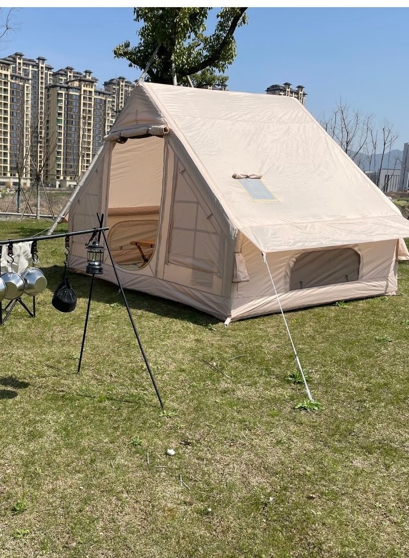 73Hours 300X220CM Inflatable Cabin Tent for 3-4 Persons with Waterproof 420D Oxford Fabric - Image 1