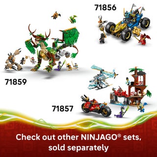 ليغو NINJAGO حزمة معركة آلي التنين الخاص بكاي‎، لعبة آلي للأطفال بعمر ٦ سنوات وأكثر (٨٥ قطعة) 71851 - view 5