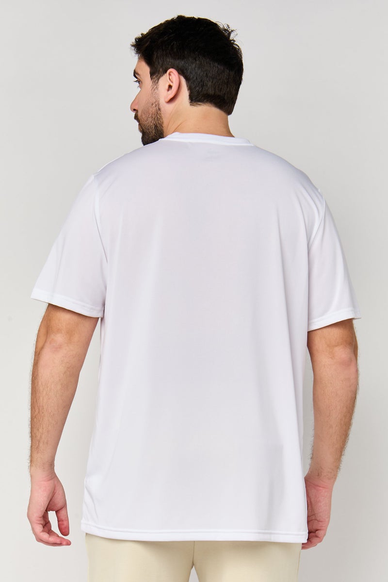 PUMA Men Sportswear Fit Short Sleeve Training T-Shirts, White - Image 4