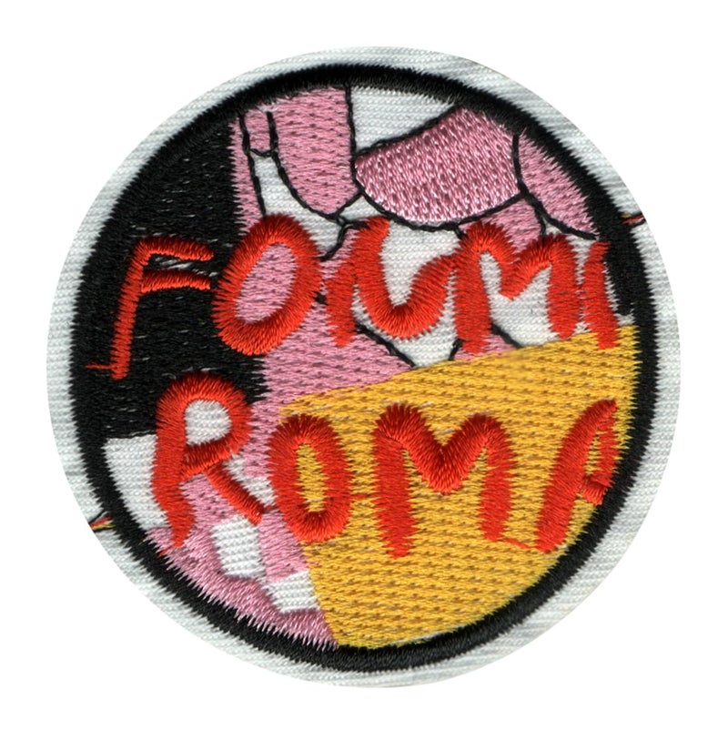 Famous Rome Applique Embroidered Sewon Patch Size Small 65cm x 65cm for Jackets Bags TShirts Jeans Pants Outdoor Clothing 1 Piece Code6PART4 - Image 1