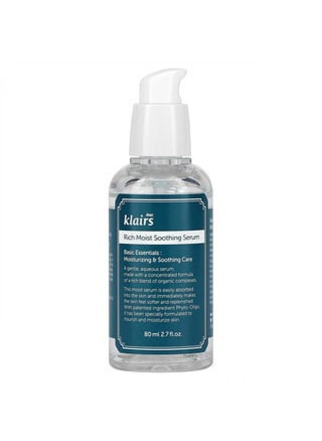 DEAR - Dear Klairs Rich Moist Soothing Serum 2.7 fl oz 80 ml - Image 1