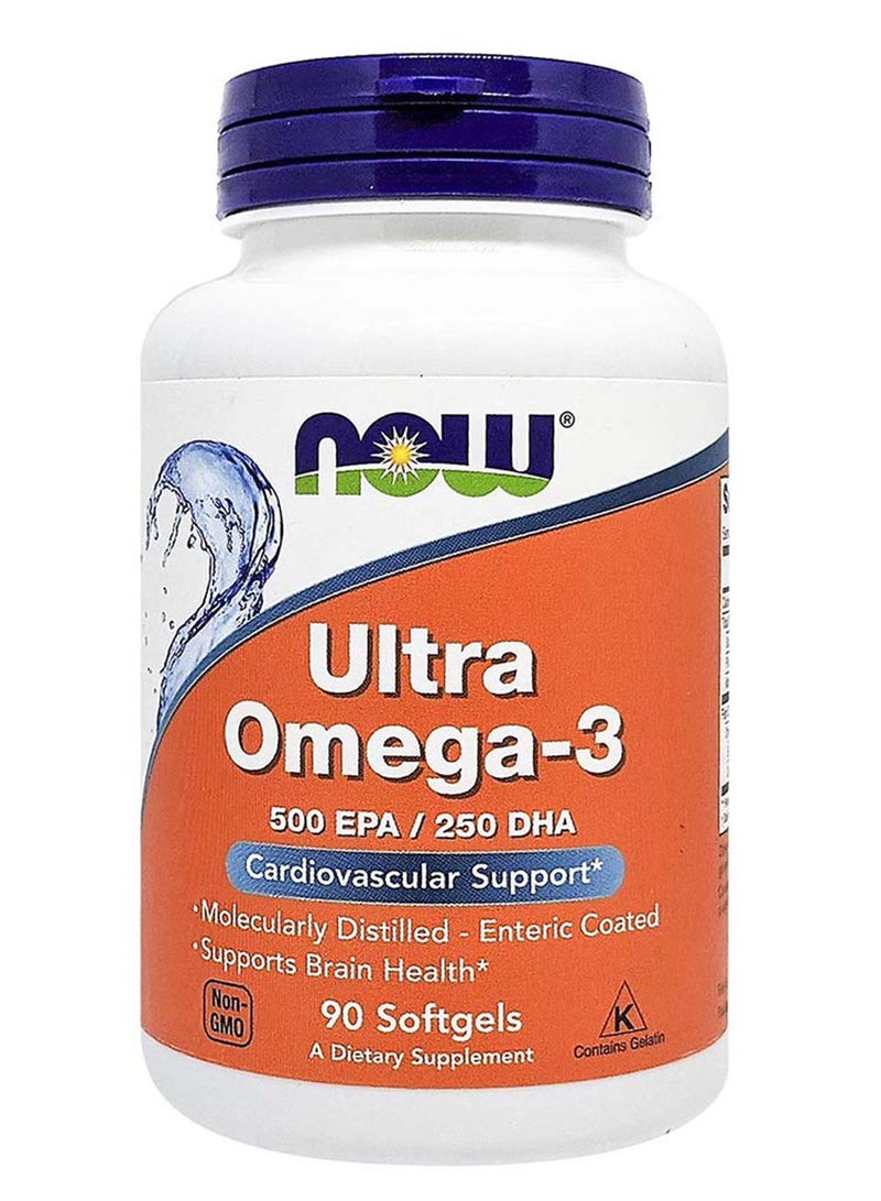 now Ultra Omega-3 Softgels 90's  - Image 1
