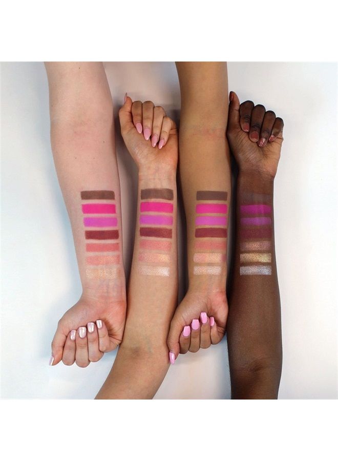 Profusion Cosmetics مجموعة ظلال العيون 21 لون وفرشاة، ألوان احترافية - Image 5