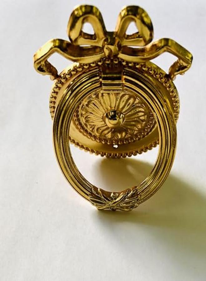 قلادة بمقبض خزانة ذهبي لون عيار خام نحاس صناعة ايطالي مقاس 5 سم - Image 1