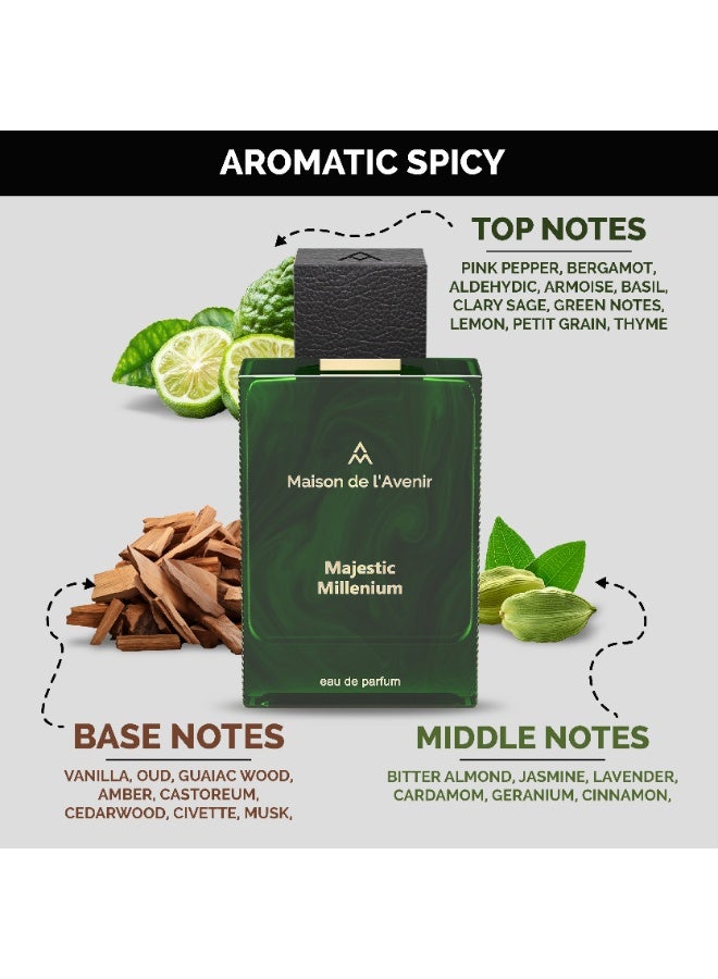 ميزون دي لافينير ماجستيك ميلينيوم – أو دو بارفان – عطر للجنسين – طويل الثبات – 100 مل - Image 5