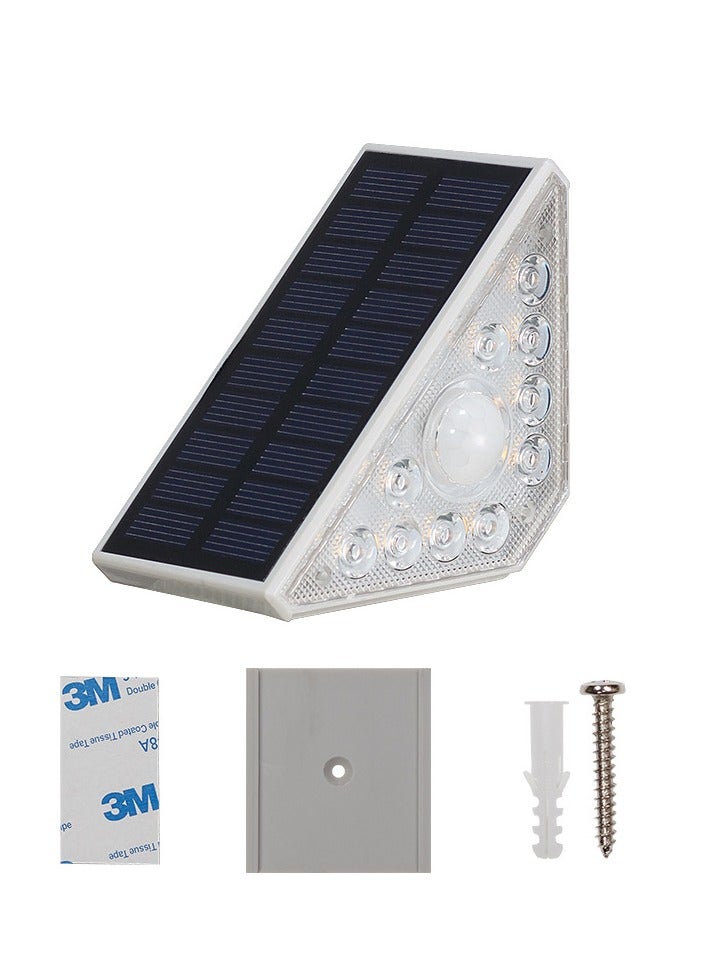 عام الشمسية درج ضوء الخطوة الإضاءة فناء حديقة الغلاف الجوي شرفة الشمسية ضوء القدم 14 أضواء أبرز ، أبيض دافئ (واحد) - Image 4