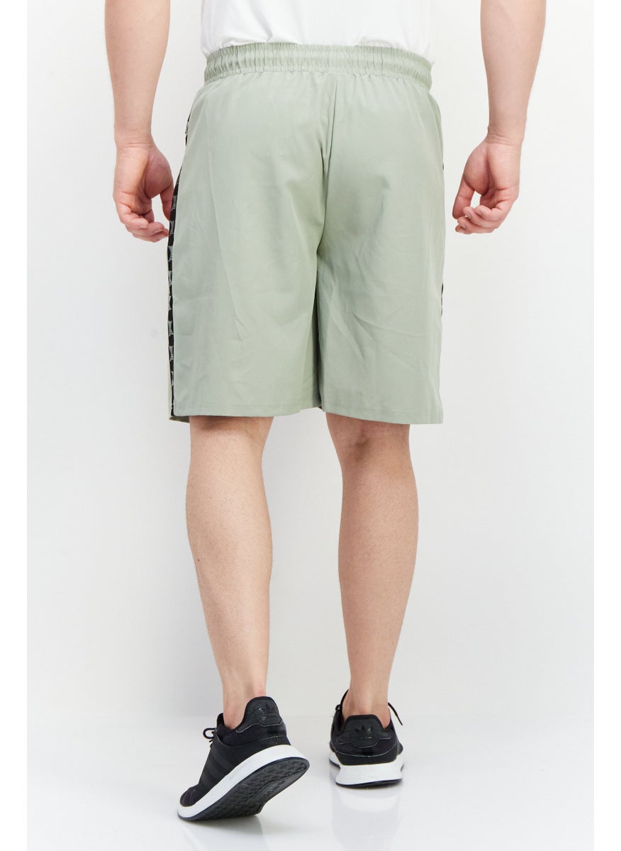 TapouT - Men Sportswear Fit Training Shorts, Olive - Image 1