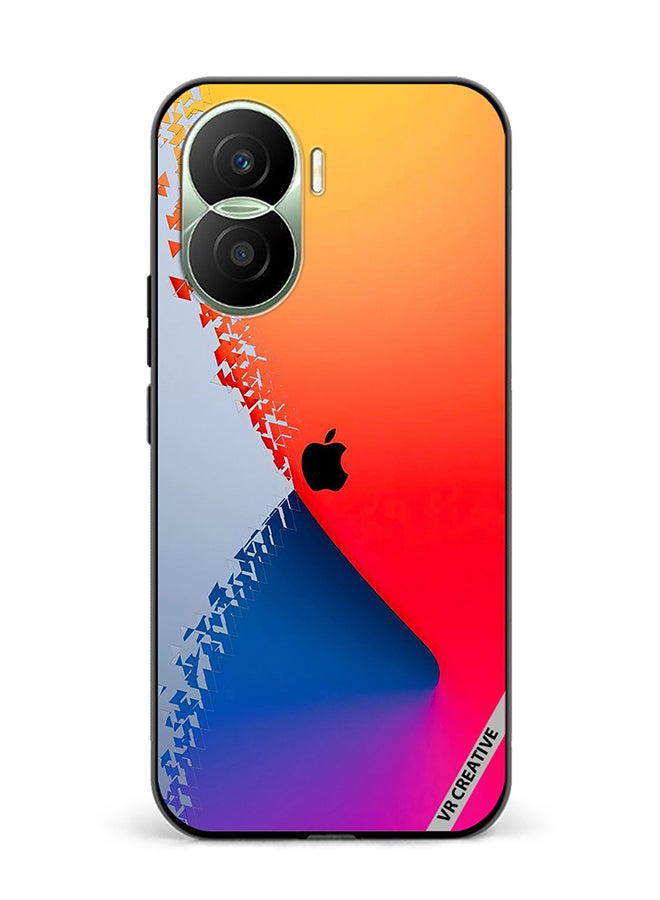 VR CREATIVE Protective Case Cover For Honor Play7T Pro Apple Designs Design Multicolour - Image 1